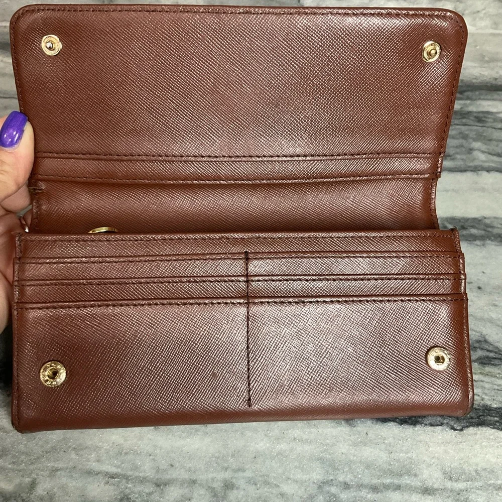 Tory Burch Robinson Envelope Continental Wallet‎